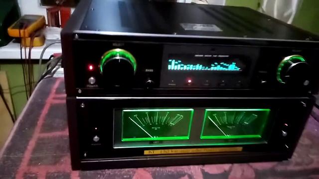 Ламповый комплект РМВ. Установлены деревянные боковины цвета венге смотреть онлайн