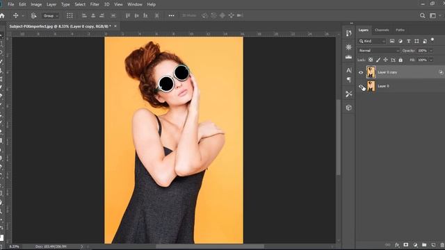 How to create a Gitch effect in Photoshop cc | Ahmed Arbab | смотреть онлайн