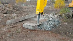 #экскаватор #гусеничныйэкскаватор #гидромолот Экскаватор гусеничный Hyundai 210 добыча арматуры