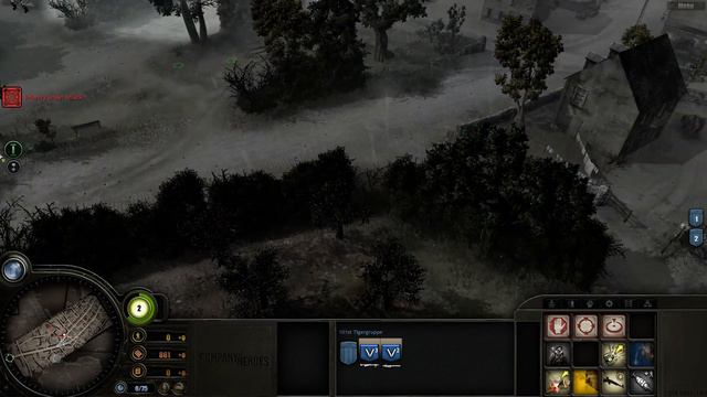 Company of Heroes #34 "Tiger Ace" Retreat from Villers-Bocage GAMEPLAY [2K] смотреть онлайн