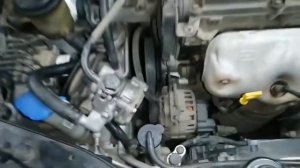Kia Cerato снятие генератора.