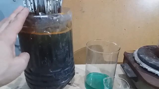 КАК ДОБЫТЬ МЕДЬ, БЕЗ ЭЛЕКТРОЛИЗА? ИЗ ОТРАБОТАННЫХ РАСТВОРОВ! смотреть онлайн