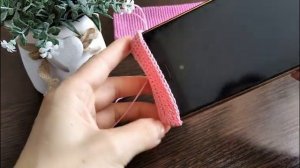 КАК СВЯЗАТЬ ЧЕХОЛ ДЛЯ ТЕЛЕФОНА крючком . Мастер - класс. / HOW to tie a PHONE CASE with a hook