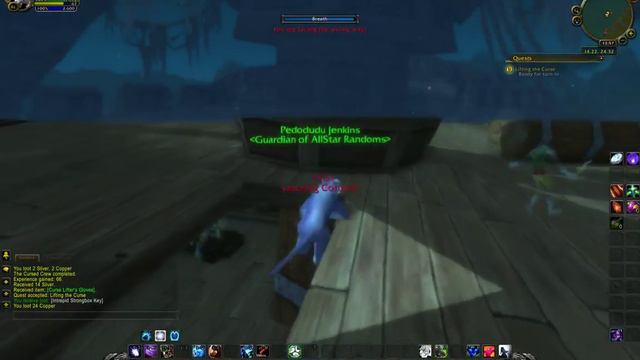 The Cursed Crew & Lifting the Curse WoW quests смотреть онлайн