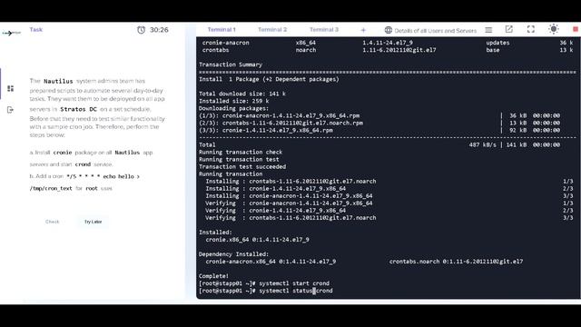 Cron Job || KodeKloud engineer Task Success | English Explained смотреть онлайн