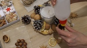 Мастер-класс "новогодний подсвечник"