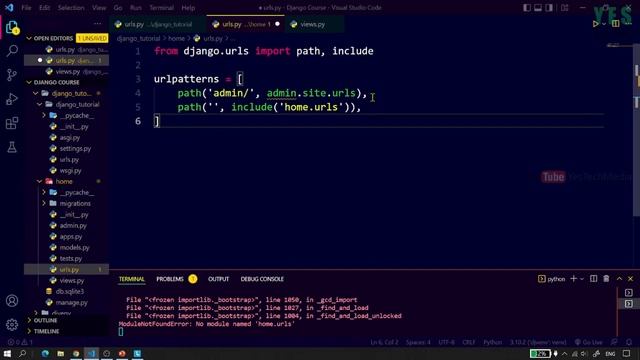 URLs & Views - Django Python - Malayalam Tutorial - PART-5