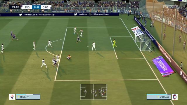 ⚽ Fiorentina vs Crotone ⚽ | Serie A (23/01/2021) | Fifa 21 смотреть онлайн