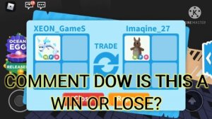 WIN OR LOSE? TRADING AWAY A NEON FROST FURY IN ROBLOX ADOPT ME!!!(ADOPT ME TRADING)