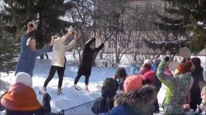 флешмоб на Масленицу