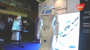 Робот-промоутер Кики . Альфа роботикс выпустила на рынок новинку робота-промоутера КИКИ