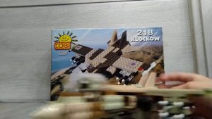 Военный LEGO набор! Обзор на самолёт!!