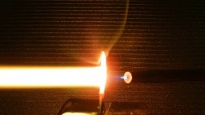 Плавка вольфрамового стержня водородным аппаратом "Greenway"