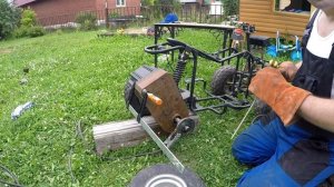 ✅Квадроцикл детский на мощном электромоторе  своими руками,  двигатель 3,5 Квт 2000 Об/мин