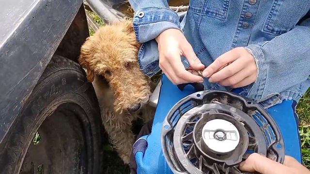 Ремонт стартера на "Черной каракатице". смотреть онлайн