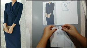 Платье с неправильным запахом.Секреты запаха №245