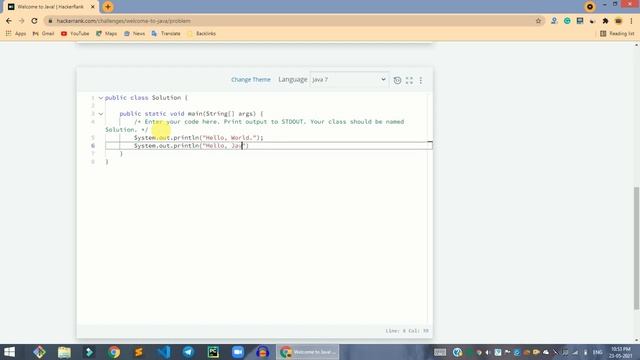 HackerRank Welcome to Java! problem solution in Java | Java problems solutions | Programmingoneonon смотреть онлайн