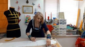 Как проверить сопряжение всех срезов  на лекале и сопряжение с проймой оката рукава.