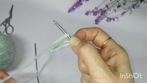 Набор петель обратным способом