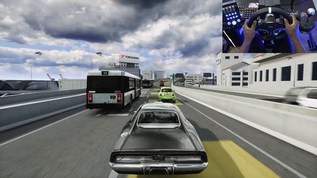 FAST X DOM'S CHARGER - ASSETTO CORSA GAMEPLAY