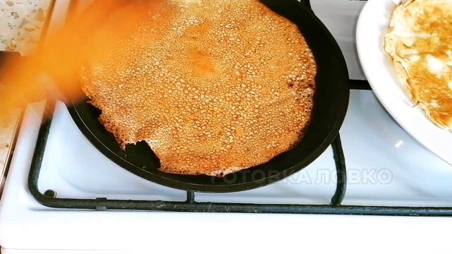 Блины "Идеальные" от моей бабули Клавдии Семеновны. Любимое блюдо моего деда смотреть онлайн