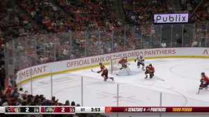 Ottawa Senators at Florida Panthers | FULL Overtime Highlights - February 20, 2024