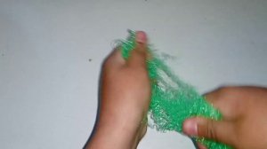 как сделать "мочалку" для нереста рыбок.