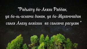 Сильнейшая дуа, за которую обещан Рай✨Дуа Пророка Мухаммада (с. а. с. ﷺ )