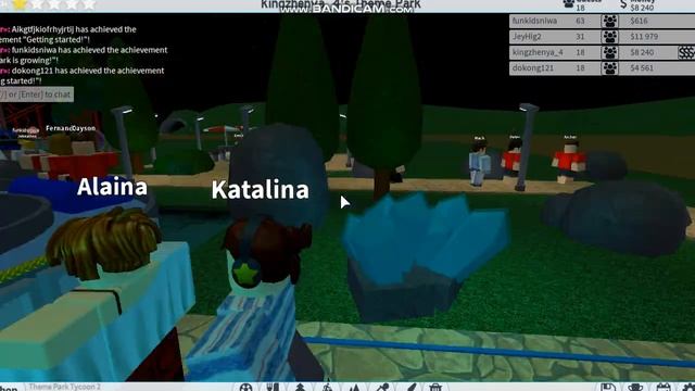 Theme Park Tycoon 2/ Строем парк аттракционов в Roblox смотреть онлайн