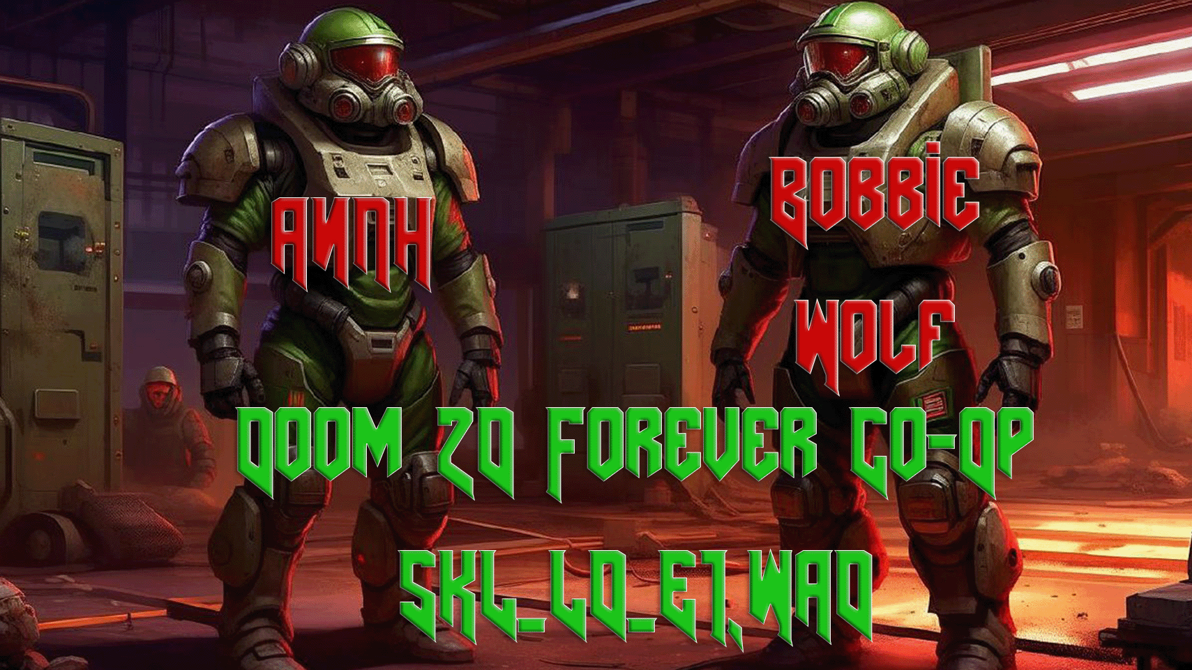 Кооперативное прохождение DOOM 2D Forever. Часть 1