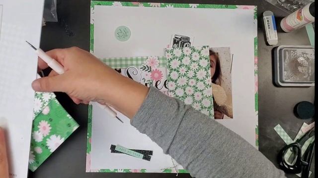 MKM MARCH 2023 // SCRAPBOOK LAYOUT 2 #scrapbooking #ctmhmaker смотреть онлайн