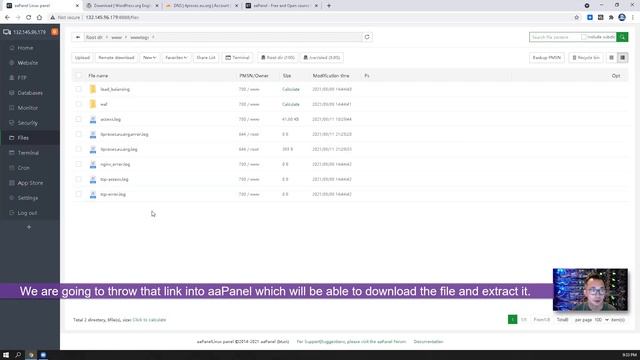 Use aaPanel to create our first Wordpress Website in ARM64 Ubuntu 20.04 смотреть онлайн