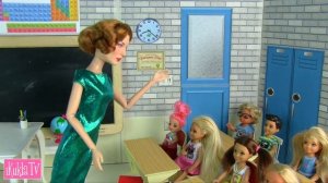 ПЕРВЫЙ УРОК ЭТИКЕТА Мультик #Барби Про школу Школа Играем в Куклы