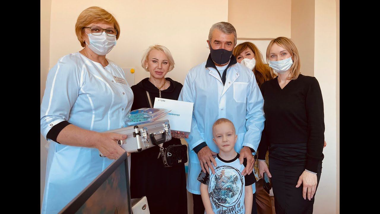 основатель БФ "ЕВИТА" Владимир Аветисян передал уникальное медоборудование детской больнице