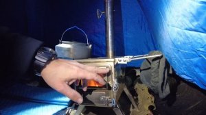 туристическая печь-камин Winnerwell nomad малая. Ночные испытания