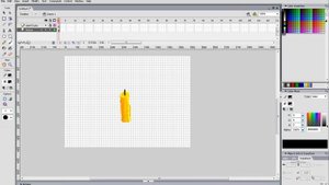 6) Заливка - радиальный градиент.avi
