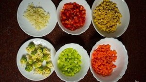 Рис с овощами по-китайски