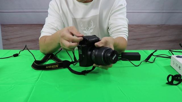 F1TP EP-5A Dummy Battery Power Adapter for Nikon D3100 D3200 D3300 D3500 D5100 D5200 D5500 Cameras. смотреть онлайн