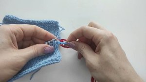 Трикотажный шов "Петля в петлю"
