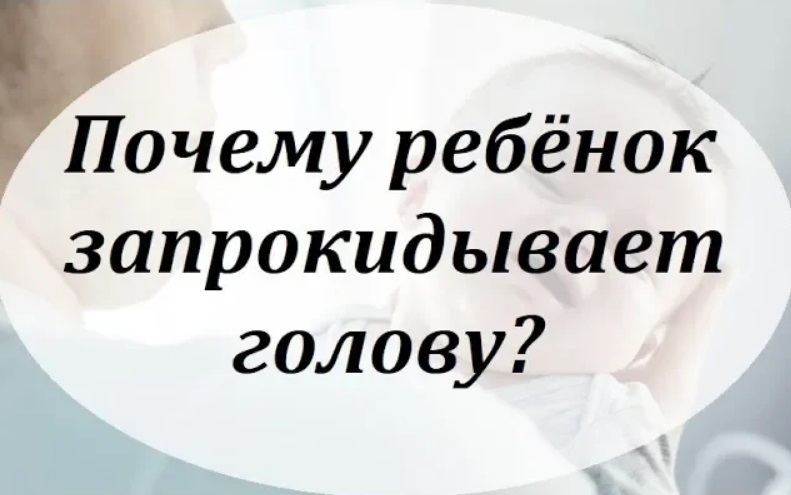 Почему новорожденный запрокидывает голову. Почему грудничок запрокидывает голову. Почему ребенок во сне запрокидывает голову. Почему грудничок закидывает назад голову. Зачем назад голову запрокидывают дети.