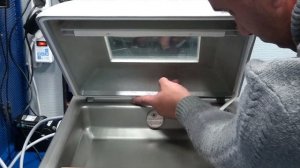 Multivac c100 Замена уплотнителя крышки вакуумного упаковщика