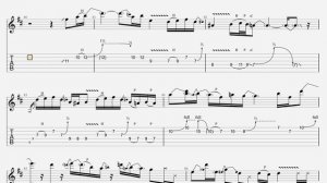 Eagles - Hotel California Solo Guitar Tab With Real Backing Track