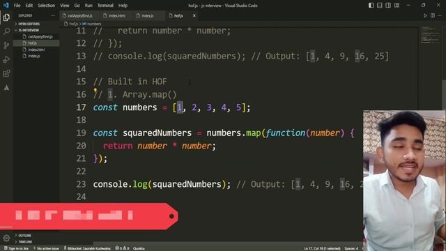 javascript higher order functions || javascript interview Questions Answers || Frontend Interview