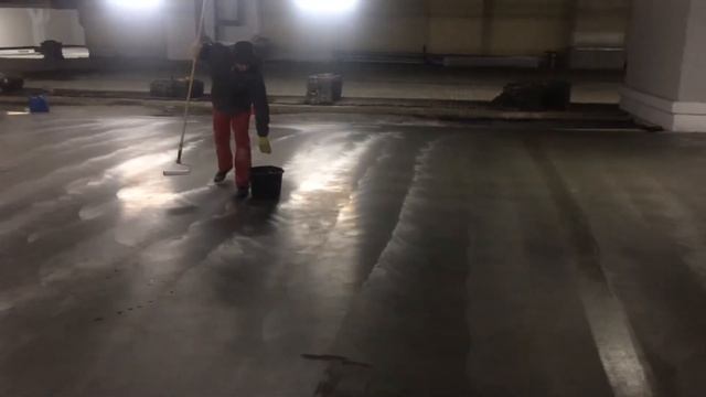 Затирка бетона. смотреть онлайн