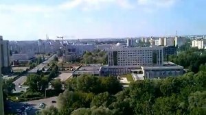 Казань.Вид с колеса обозрения.