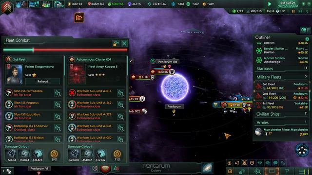 Stellaris 2.0.2 Fighting The Contingency смотреть онлайн