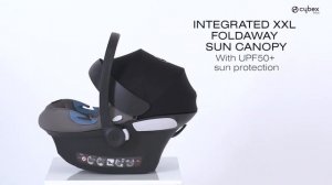 Cybex Aton M i-Size • установка автокресла