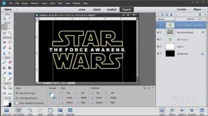 How You Can Make a Star Wars Text Picture in Photoshop Elements