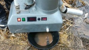 Золото в камнях. Извлечение концентратором. Gold in rocks - centrifugal concentrator.