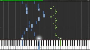 Discord (The Living Tombstone's Remix) Piano Cover -- Synthesia HD